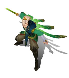 Enduring Sword Talon Emerald chroma