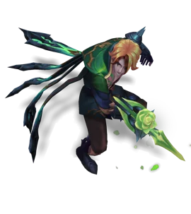 Withered Rose Talon Emerald chroma
