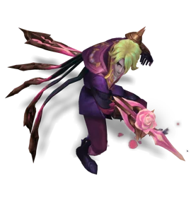 Withered Rose Talon Rose Quartz chroma