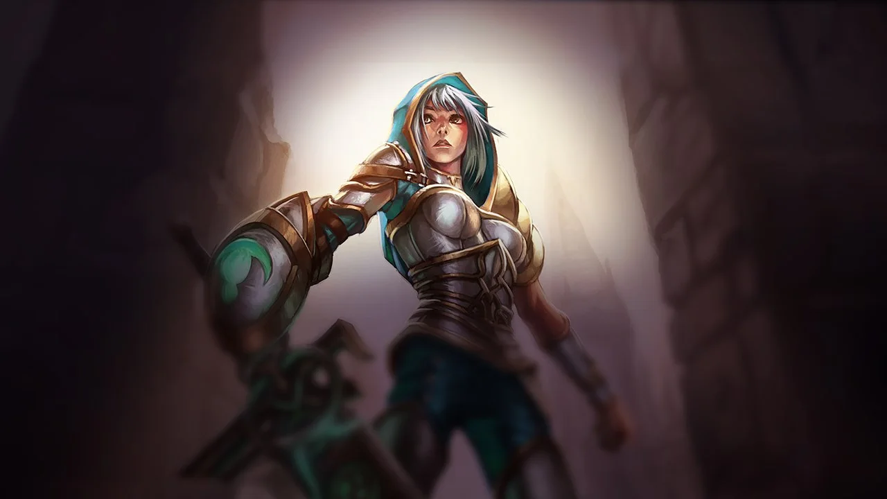 Redeemed Riven splash art