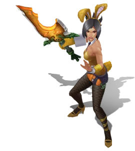 Battle Bunny Riven Catseye chroma