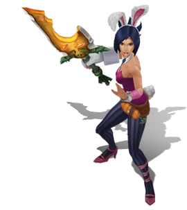 Battle Bunny Riven Rose Quartz chroma
