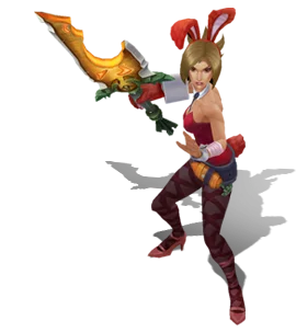 Battle Bunny Riven Ruby chroma