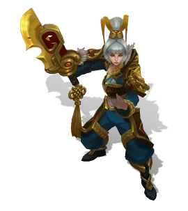 Dragonblade Riven Golden chroma