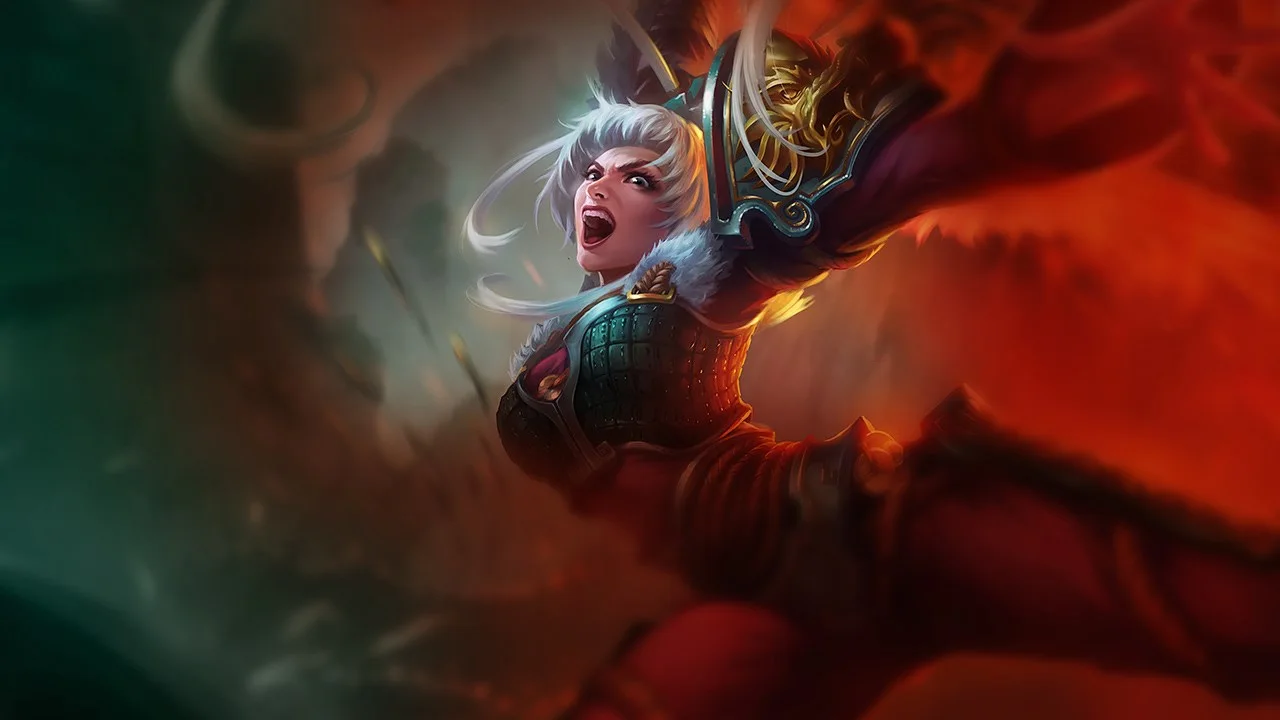 Dragonblade Riven splash art