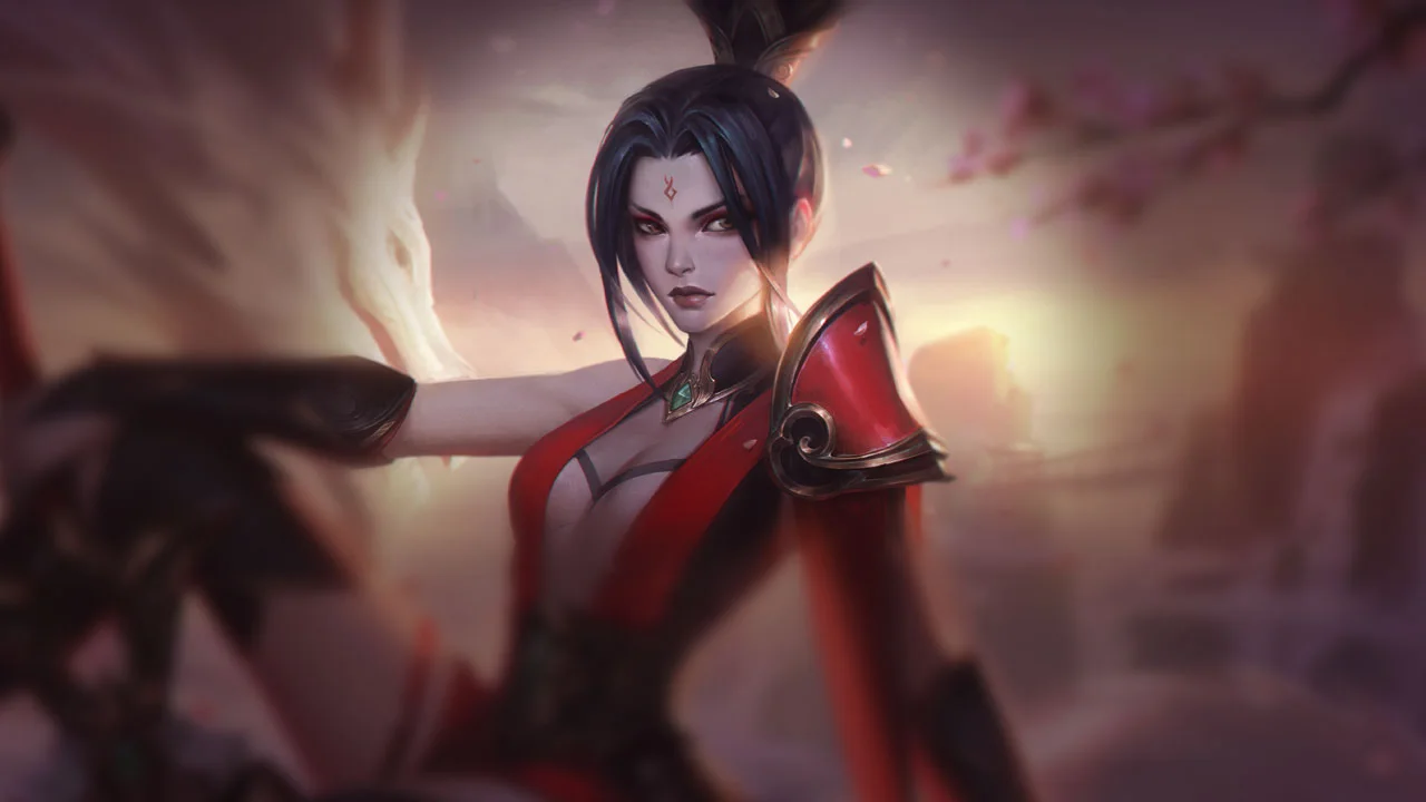 Valiant Sword Riven splash art