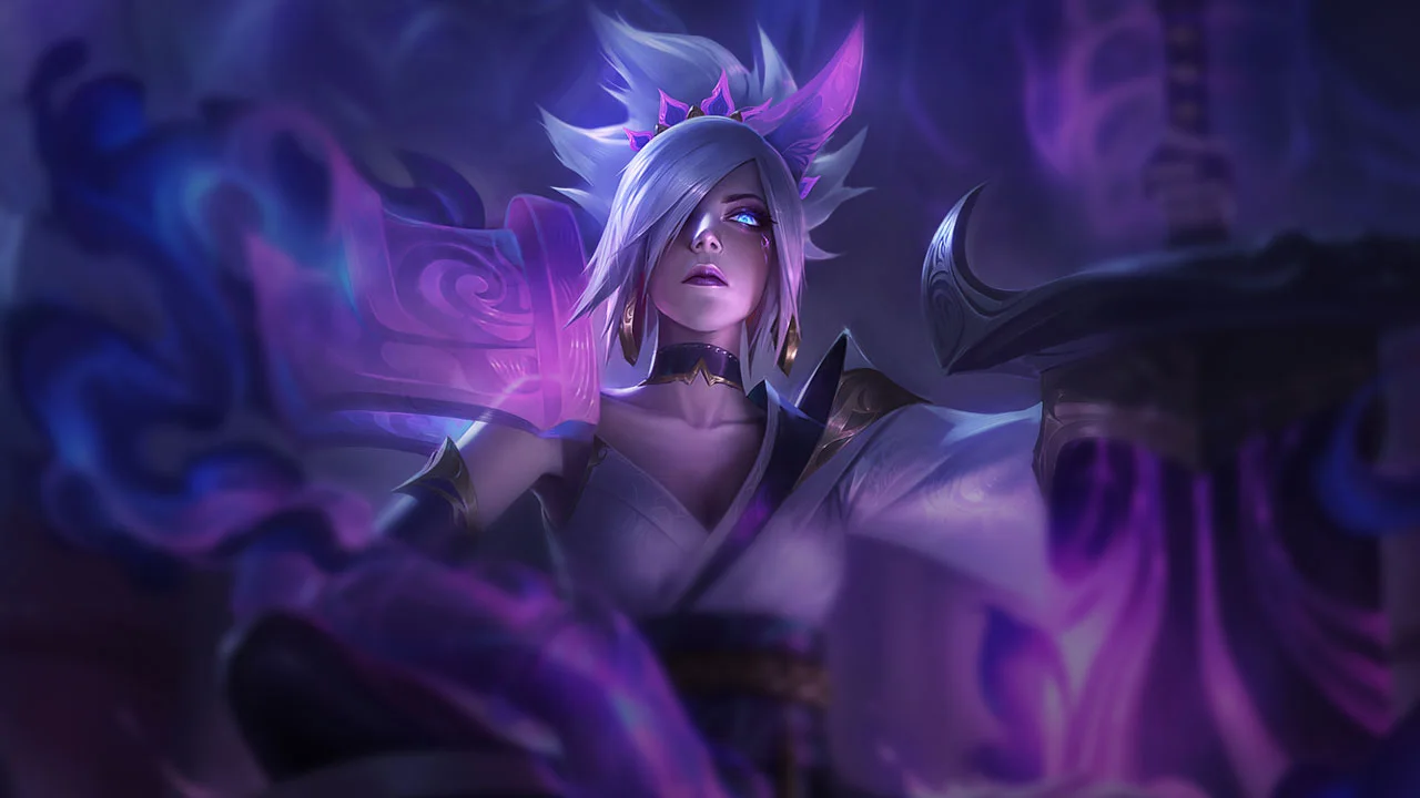 Spirit Blossom Riven splash art