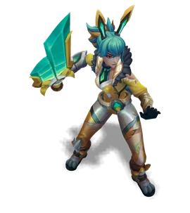Battle Bunny Prime Riven Citrine chroma