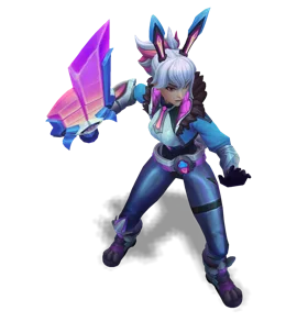 Battle Bunny Prime Riven Sapphire chroma