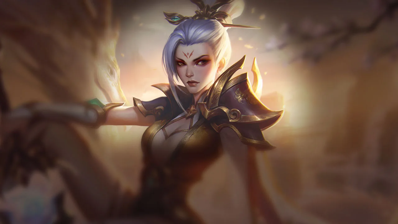 Prestige Valiant Sword (2022) Riven splash art