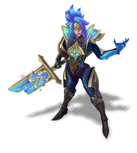 Broken Covenant Riven Sapphire chroma