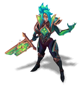 Broken Covenant Riven Emerald chroma