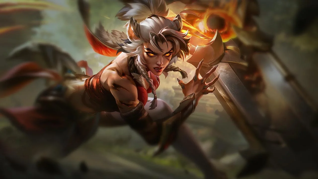 Primal Ambush Riven splash art