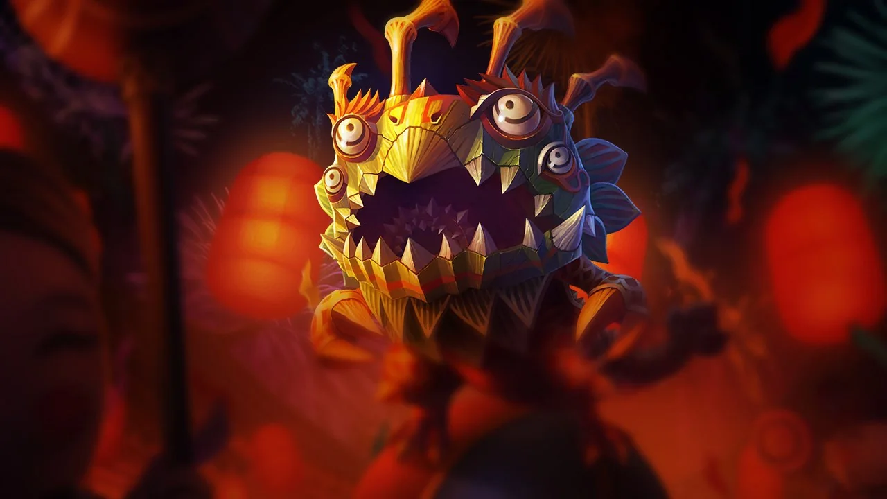 Lion Dance Kog'Maw splash art