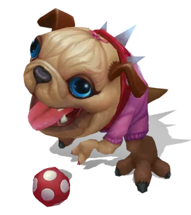 Pug'Maw Kog'Maw Rose Quartz chroma