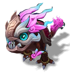 Shan Hai Scrolls Kog'Maw Rose Quartz chroma