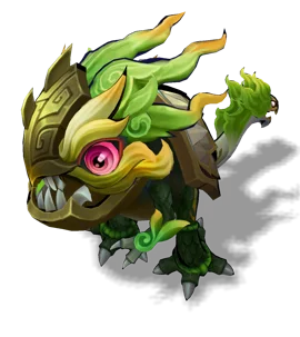 Shan Hai Scrolls Kog'Maw Peridot chroma