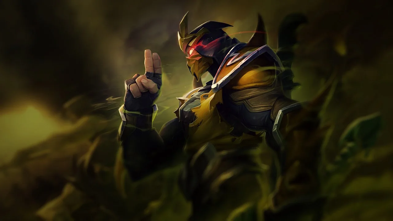 Yellow Jacket Shen splash art