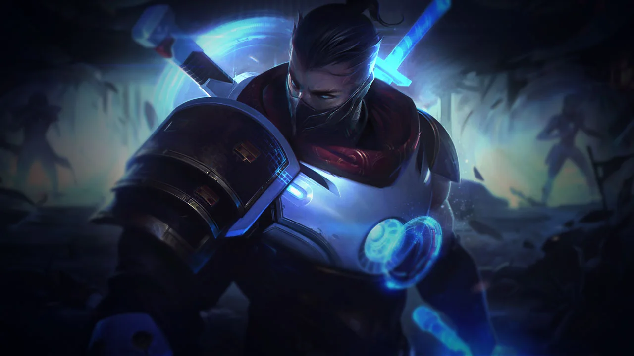 Pulsefire Shen splash art