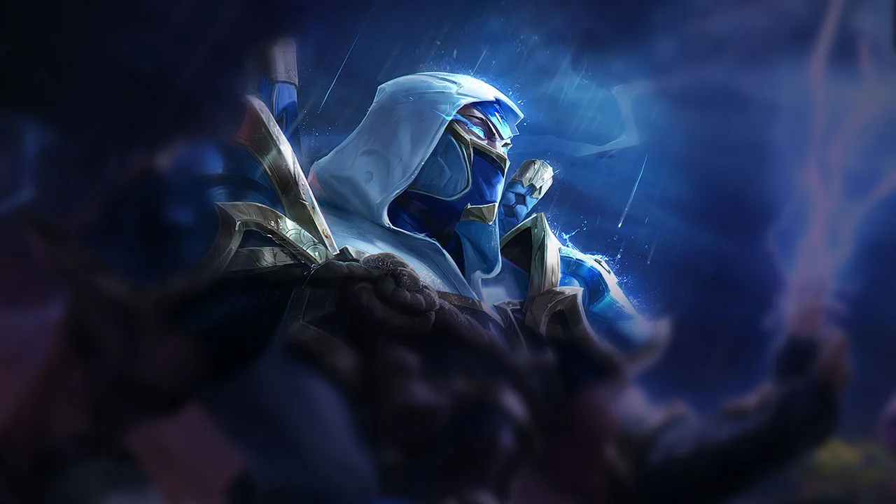 Shockblade Shen splash art