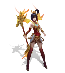 Lunar Empress Lux Ruby chroma