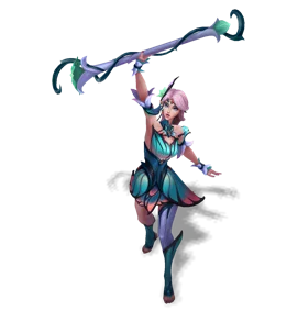 Faerie Court Lux Turquoise chroma